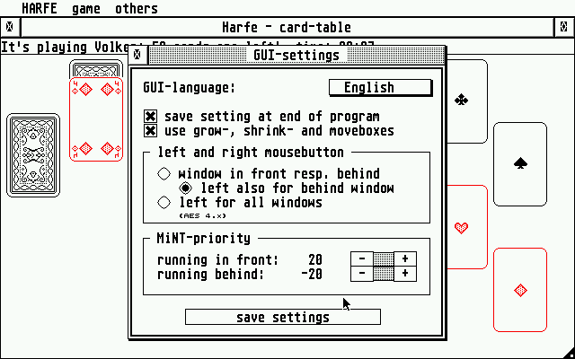 Harfe atari screenshot